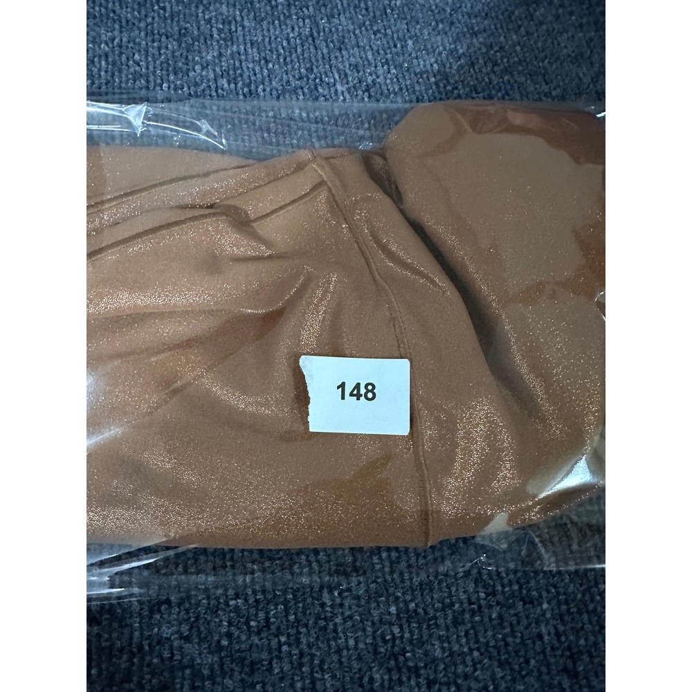 OFFLINE by Aerie Real Me High-Rise‎ Cropped Leggings Bronze Shimmer Metallic M - Picture 5 of 5
